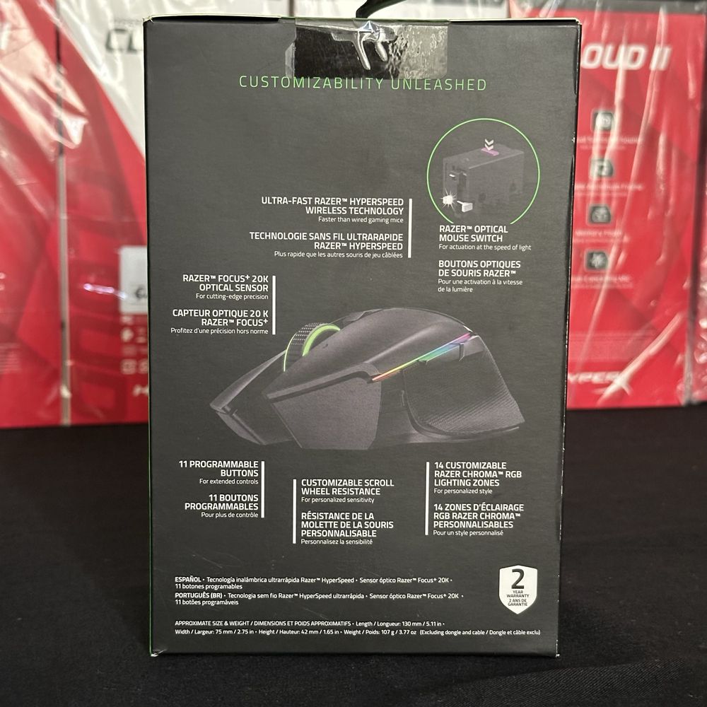 Razer Basilisk Ultimate. Wireless.