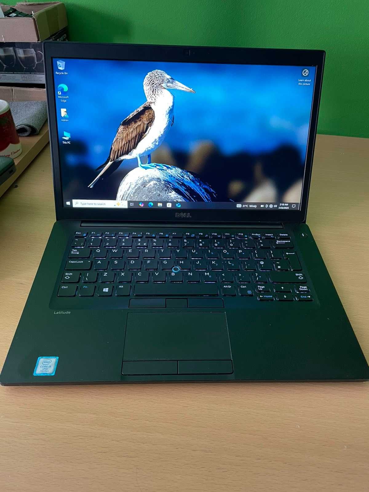 Dell 7480 - 14''FHD intel core i5 7300U, 8GB RAM, 128GB M.2 NVMe PCle