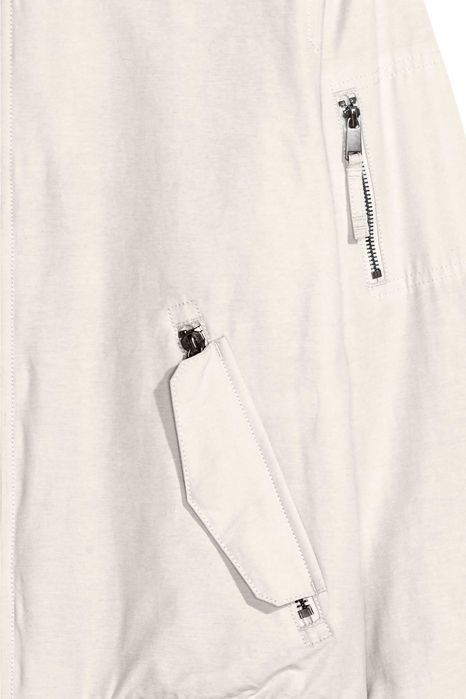 2 jachete bumbac H&M gri deschis  / negru, mar. M, noi