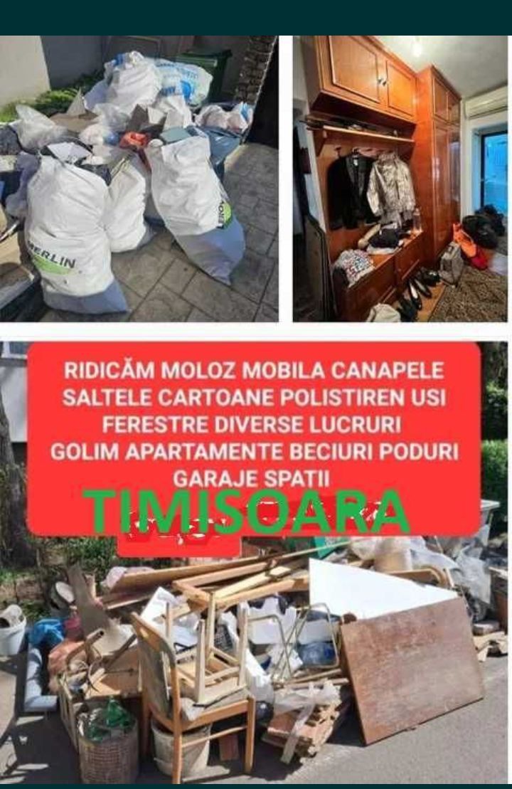 Debarasăm beciuri Apartamente non stop.