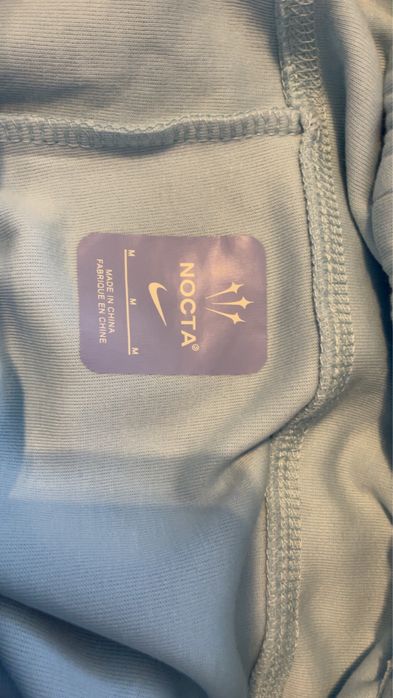 Pantaloni Nike Tech X Nocta albastri