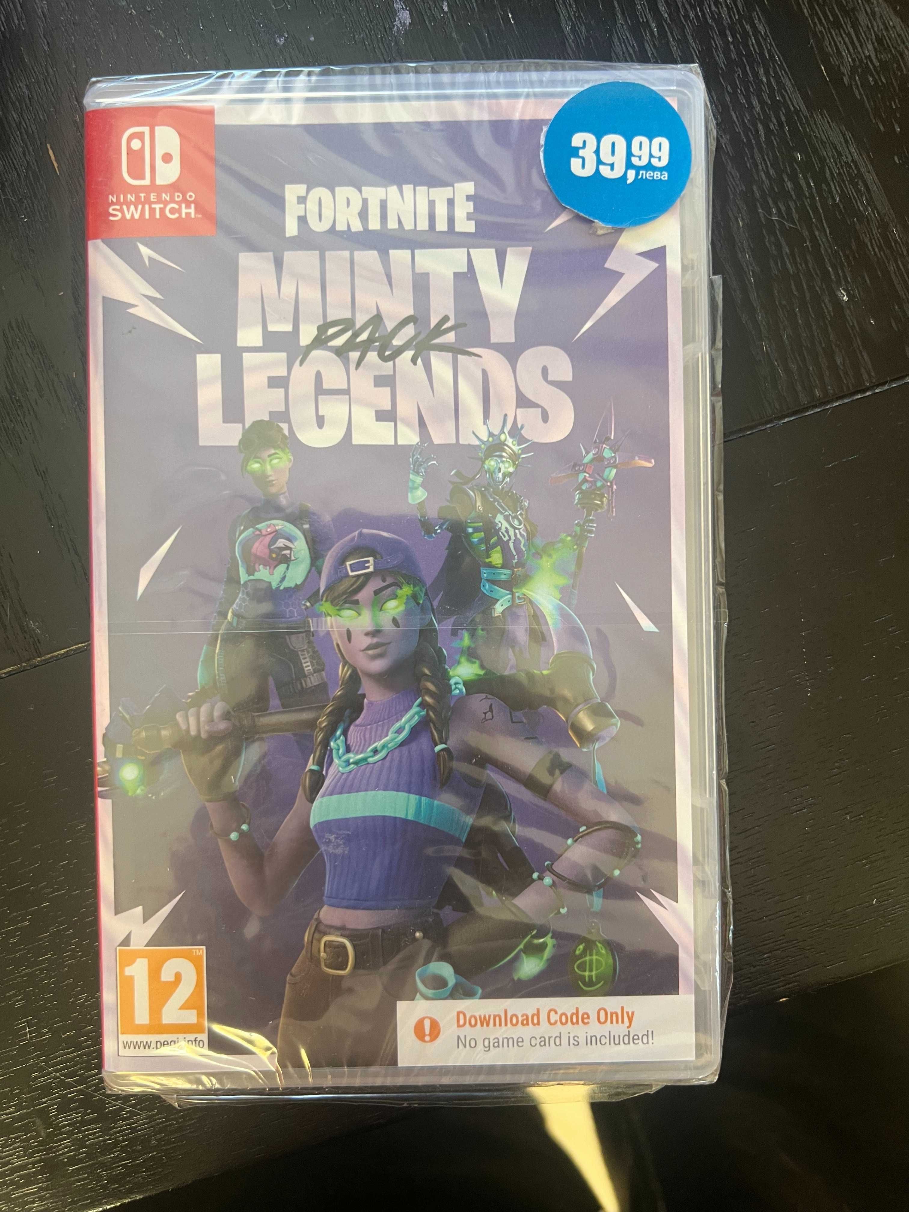 Продавам Fortnite Minty Legends - чисто нов