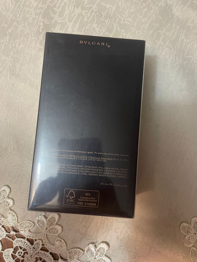 Vand parfum Bvlgari man in black