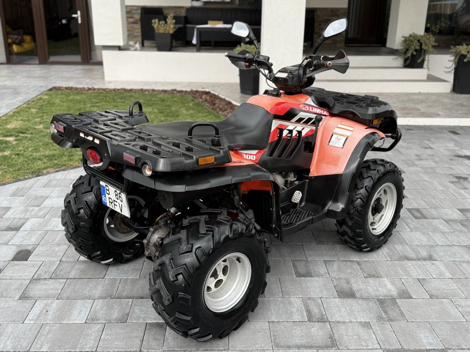 ATV Linhai Aniversary 300cc 4x4‼️(nu worker,dragon fly,cf moto