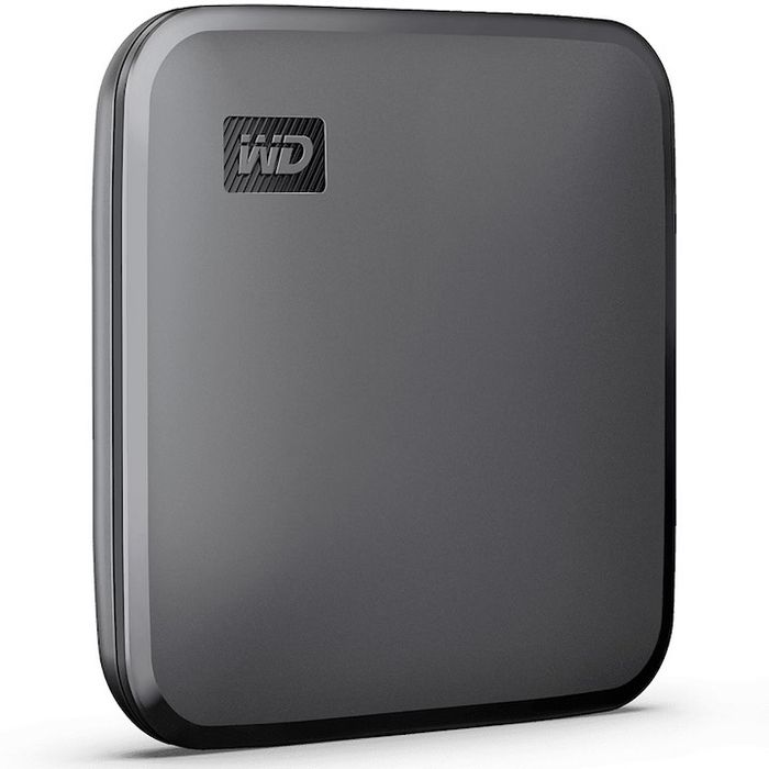 Външен SSD WD Elements SE / Easystore, 2 TB, USB 3.0, Черен