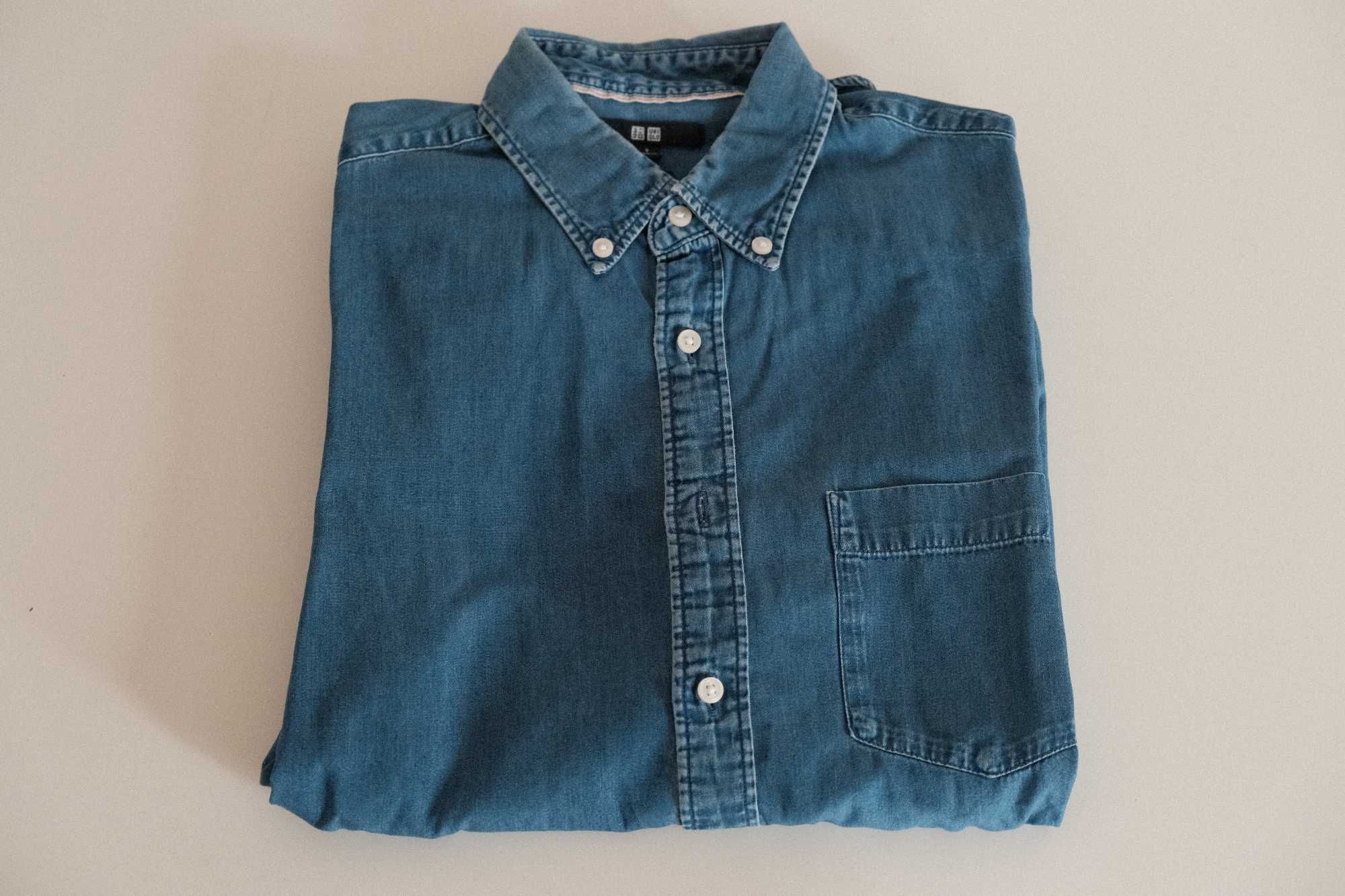 11 бр. Ежедневни мъжки ризи на Uniqlo, Regular fit