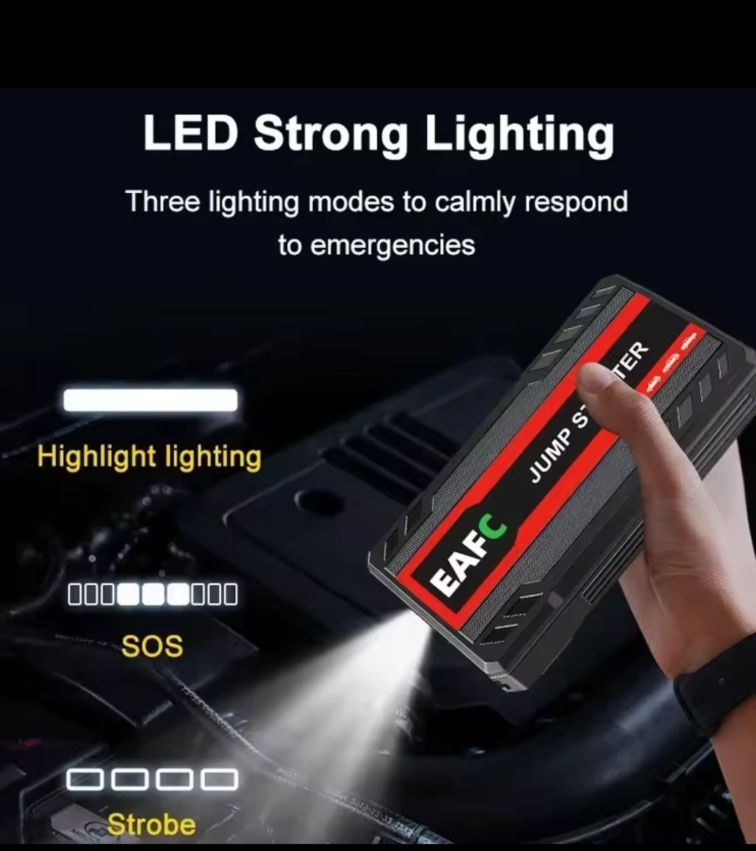 Jump Starter Pornire Autoturisme până la 3.0 diesel / benzina