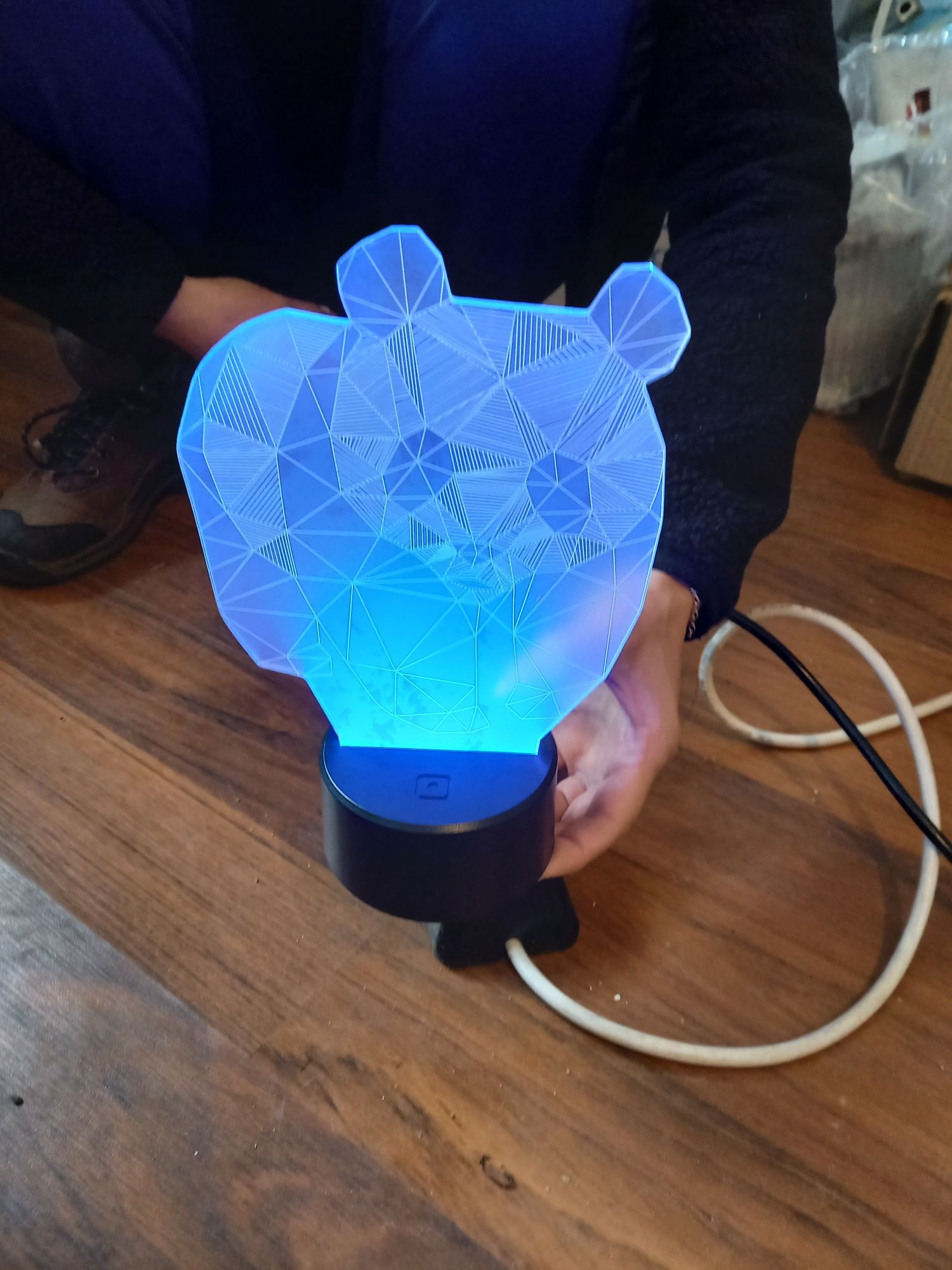 Нощна лампа за деца-3D