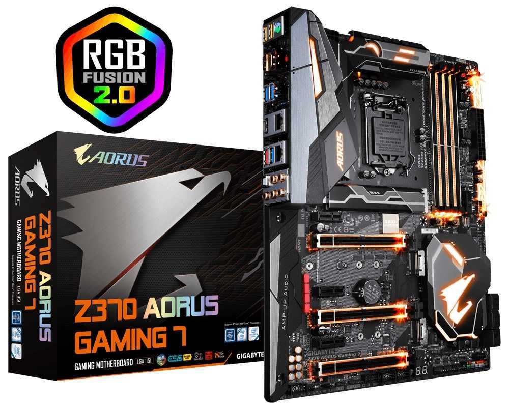 Дъно Дънна платка GIGABYTE Z370 AORUS Gaming 7 1151 DDR4 OVERCLOCK