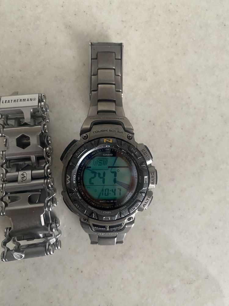 Casio pro treck titan
