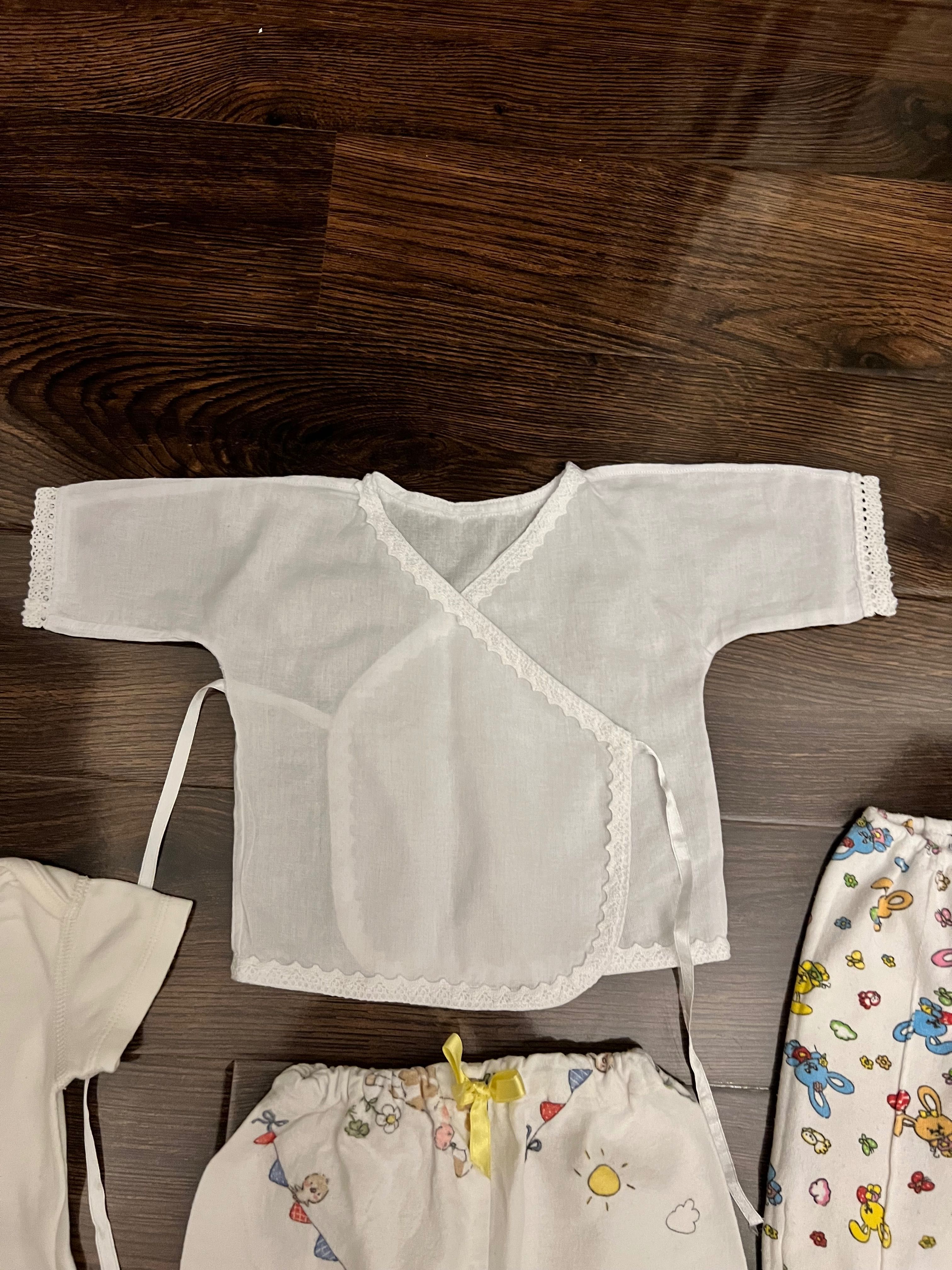 Набор детской одежды для новорожденных хлопок 100%