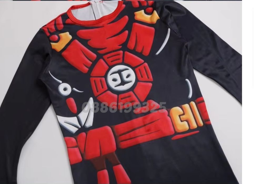 Детски Костюм на Нинджа Ninja костюм за деца + светещи мечове