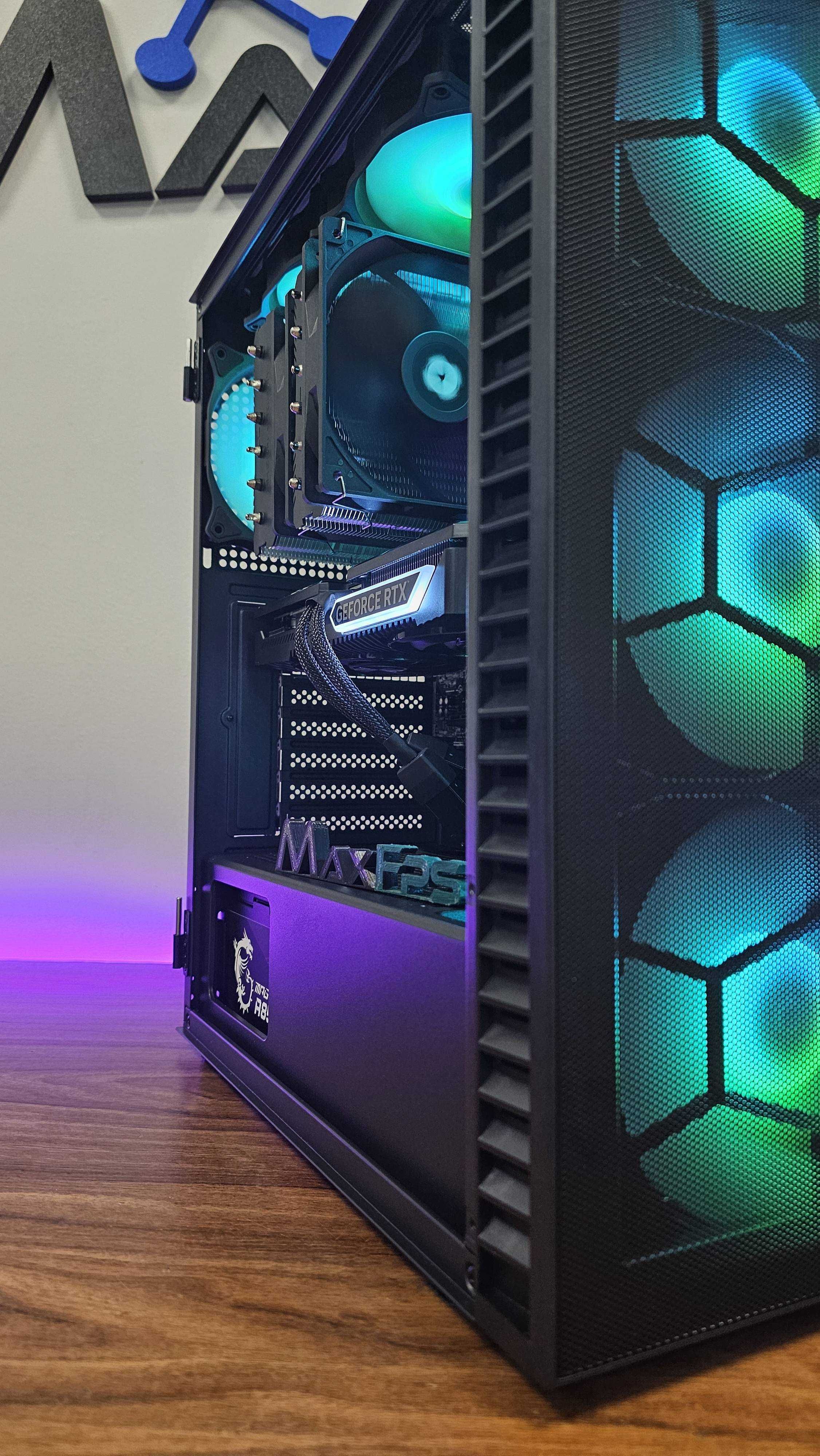 Ново! RTX 4070TI S, Intel i5-14600КF, 32GB RAM, Геймърски компютър!