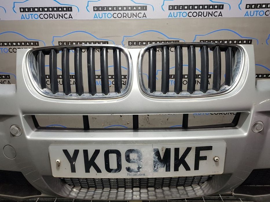 Bara fata BMW X3 E83 Facelift 2006 - 2010 Argintiu TITANSILBER METALLIC (638) model fara ...