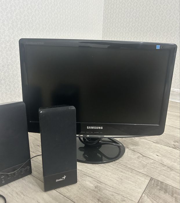 Комп комплект: системник,моник,принтер,клава колонки мышь