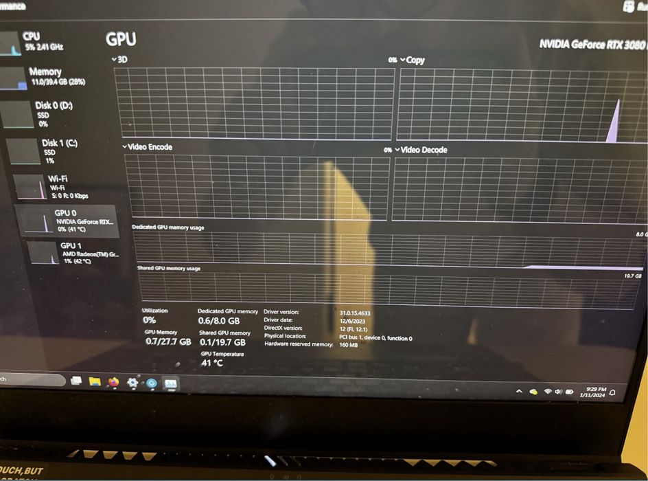 Asus ROG Zephyrus G15 RTX3080