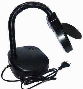 Лампа настольная с увеличительным стеклом