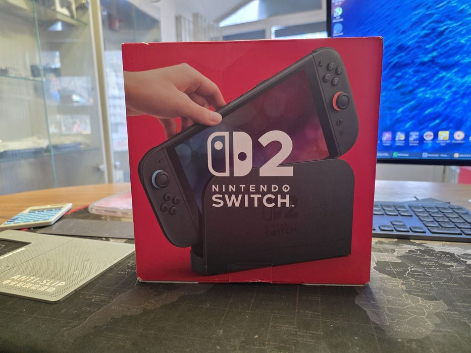 Nintendo Switch 2 - FullBox - folie protectie - husa protectie