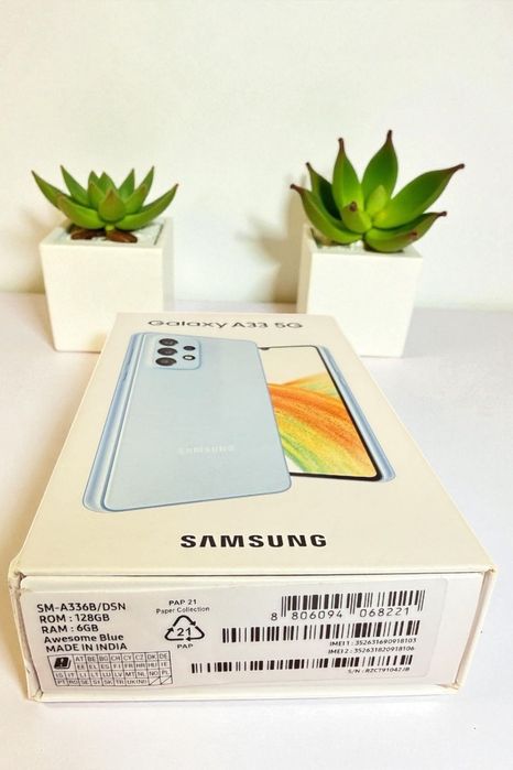 Samsung Galaxy A33 – 128GB / 6GB RAM – Ecran impecabil