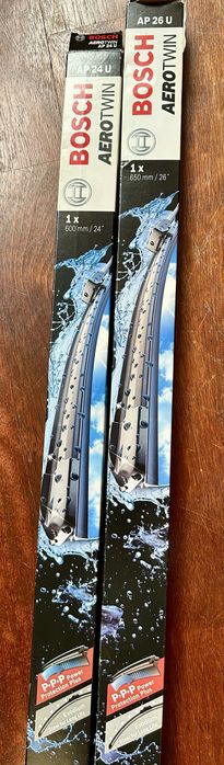 Чистачки Bosch Aero Twin u 26 и u 24