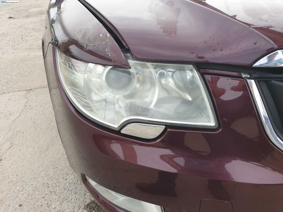 Far Dreapta Halogen cu Lupa Skoda Superb 2 NFL Non Facelift 2008 - 2013 [K6028]