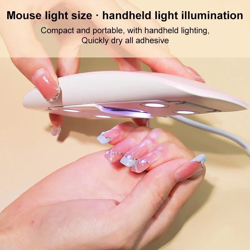 Lampa UV cu 6 leduri pentru manichiură