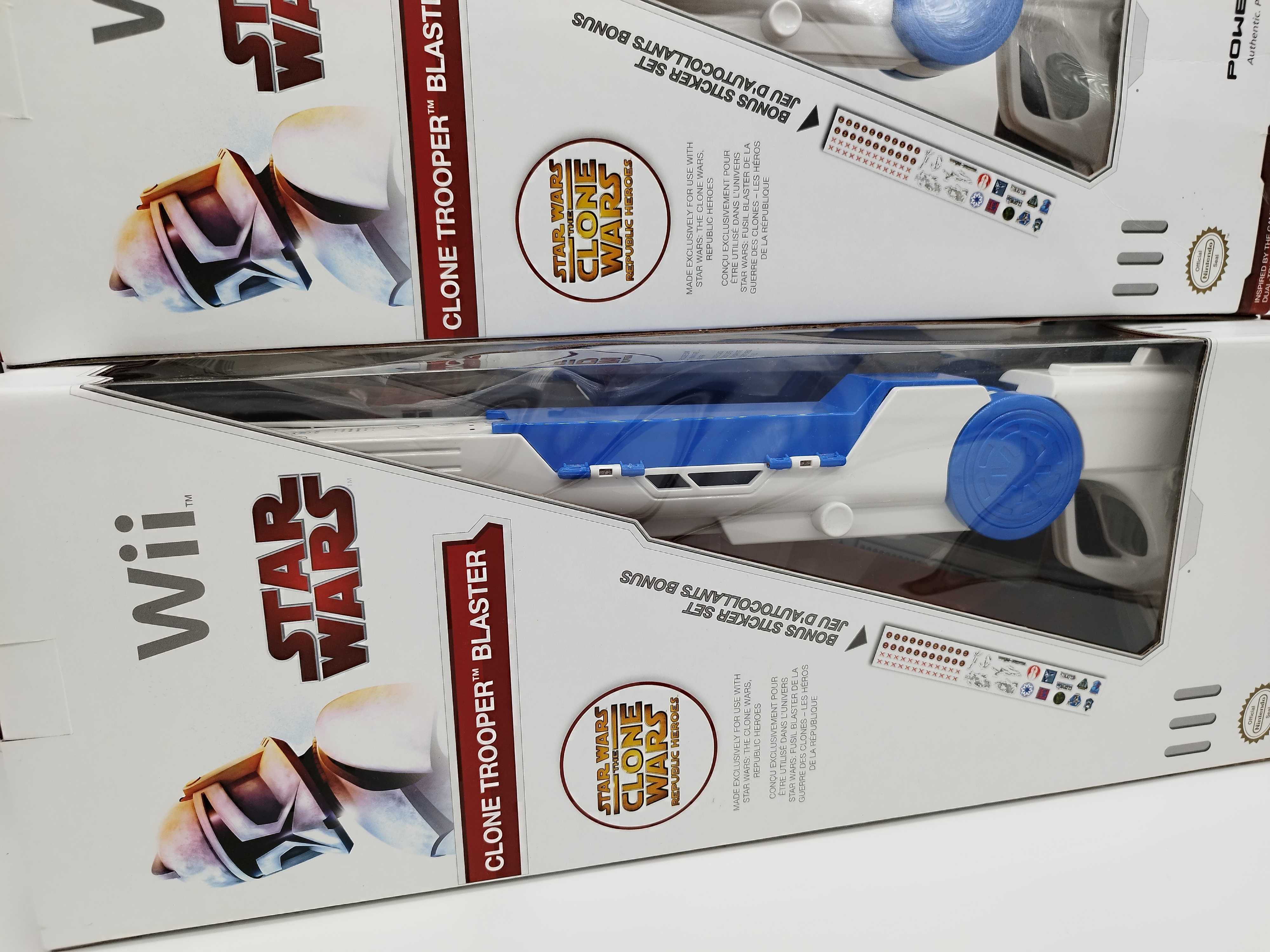 НОВИ Пушки Power A Nintendo Star Wars Clone Trooper Blaster/Wii/Wii U