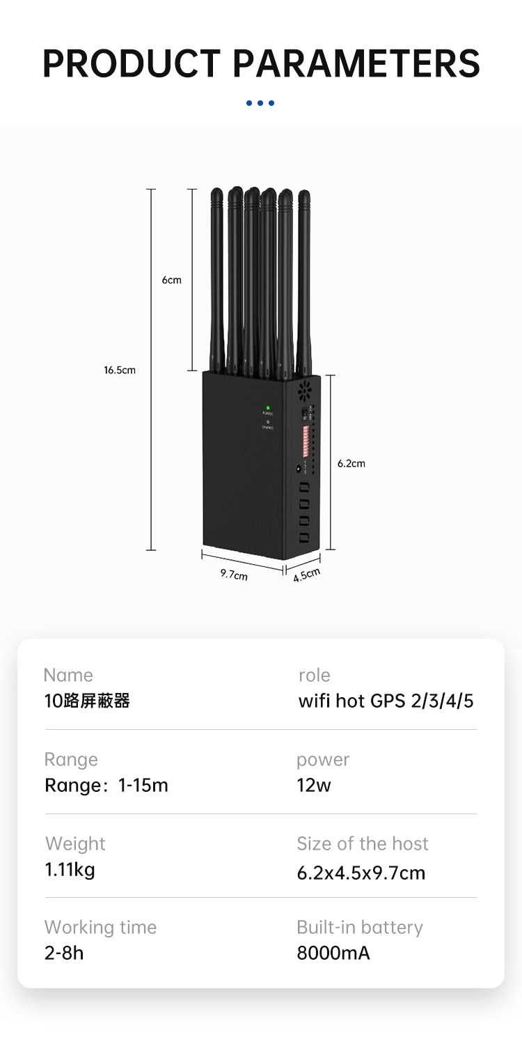 10 Антенен Заглушител за GSM GPS WiFi 3G 4G 5G GPS Сателитна Навигация