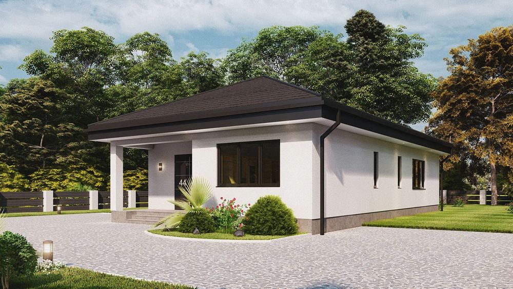 Case din panouri sandwich