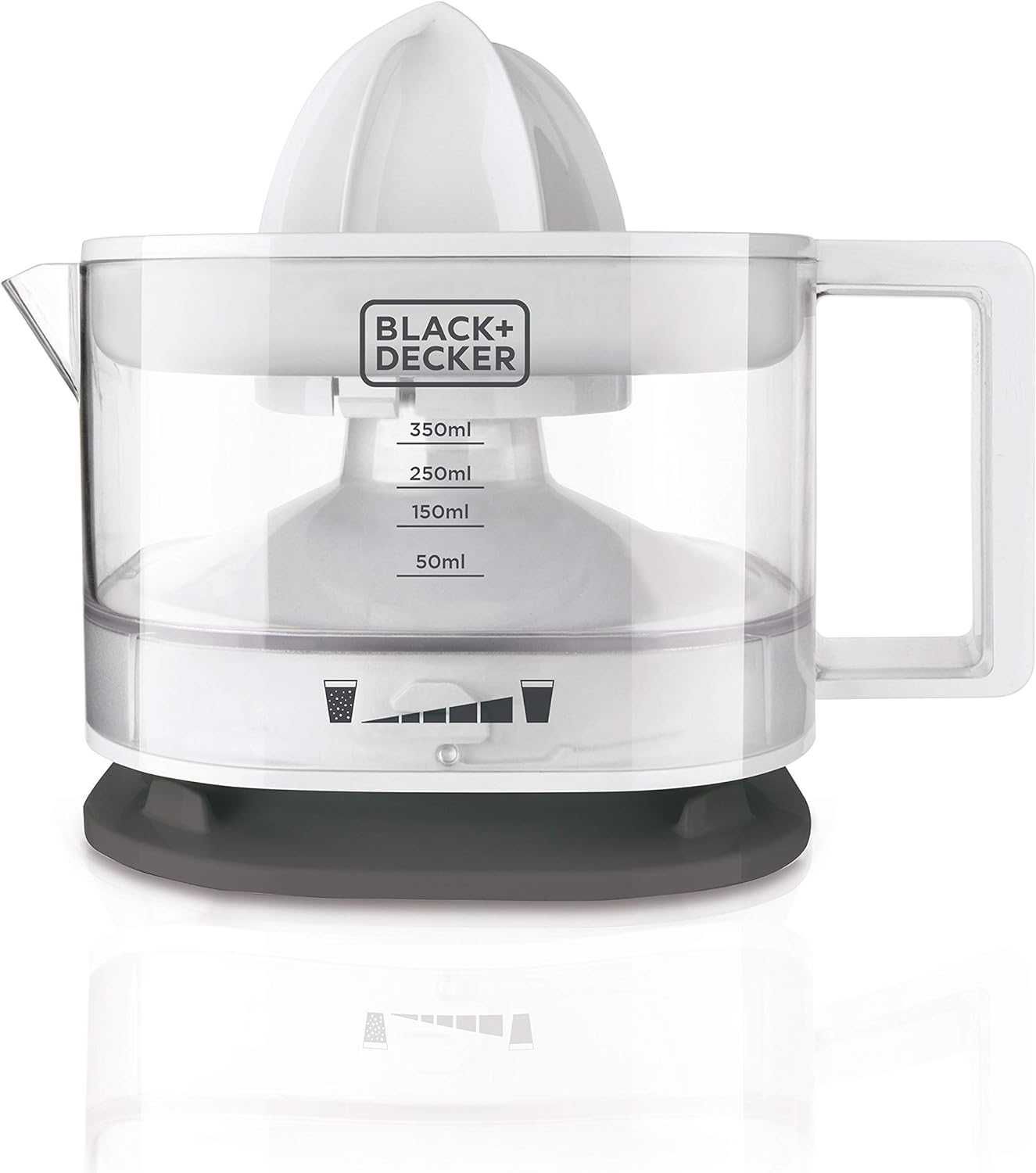 ПРОМО Нова Мощна Сокоизтисквачка Цитрус Преса Black&Decker 25W, 350 мл