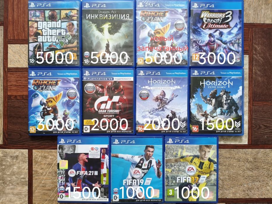 Игры для PS4, PS5. Каспи Рассрочка Каспи RED