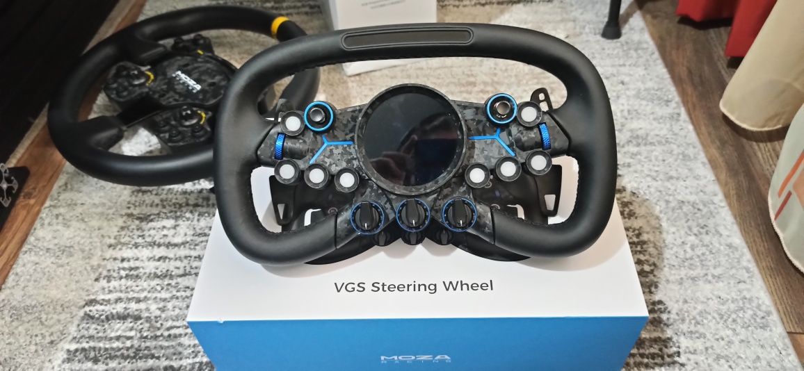 !!! ГАРАНЦИЯ !!! Moza R12 + RS v2 волан +  Moza Vision GS + CRP pedals