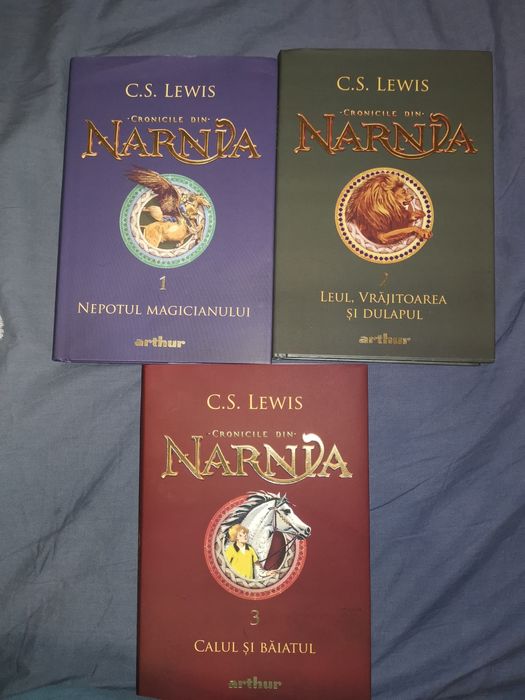 Narnia  volumul 1,2 si 3