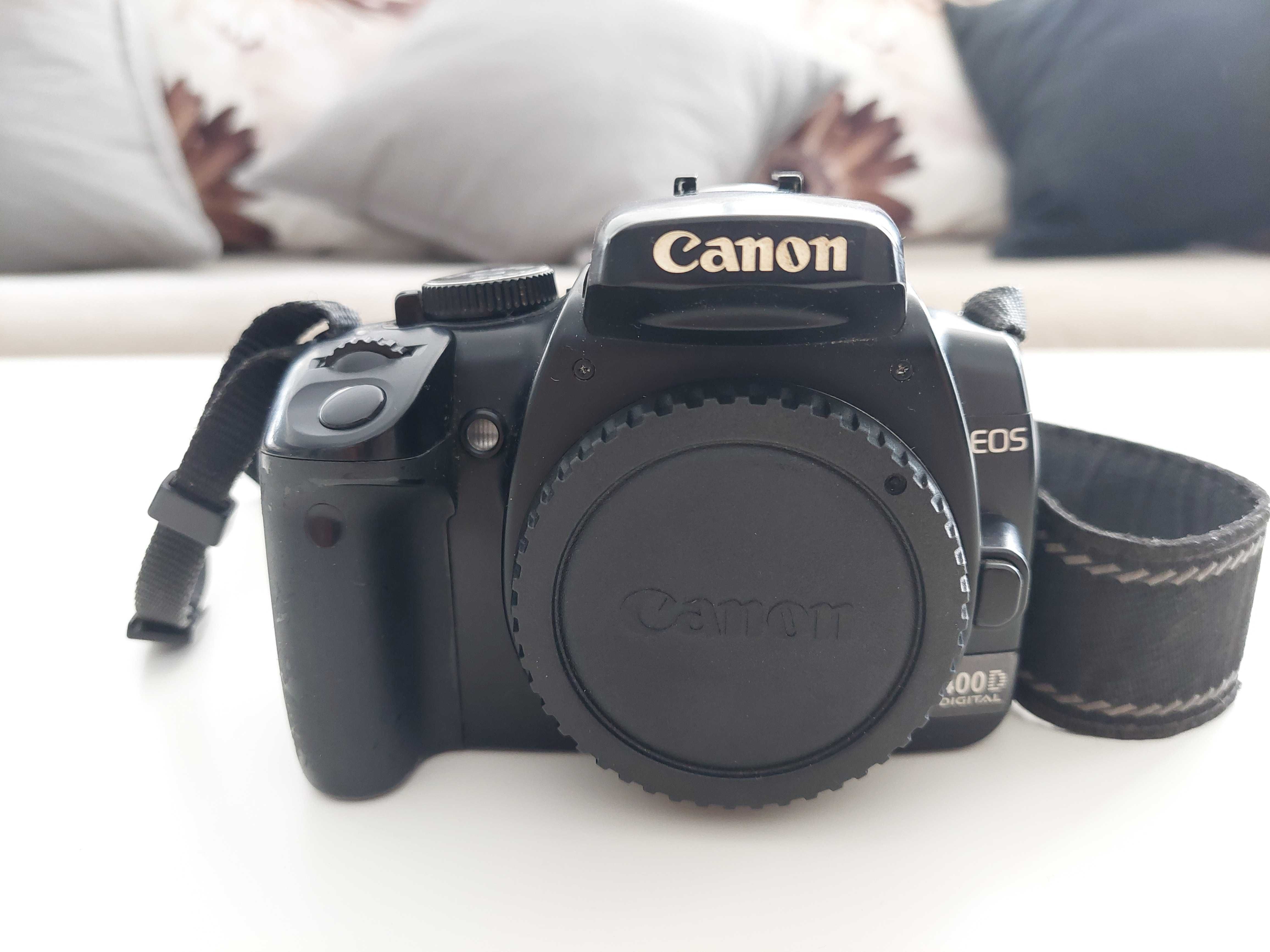 Canon 400D Body+Obiectiv+Baterie+Card+Geanta