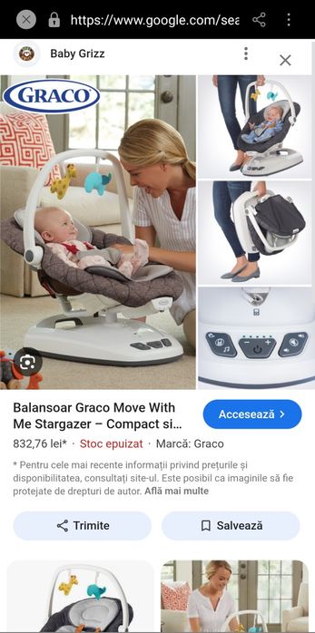 Garaco balansoar move with me 0+