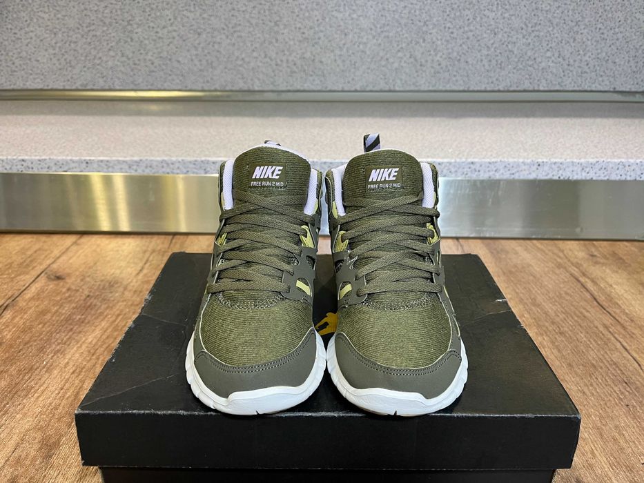 ОРИГИНАЛНИ *** Nike Free Run 2 Mid Boot Olive Womens
