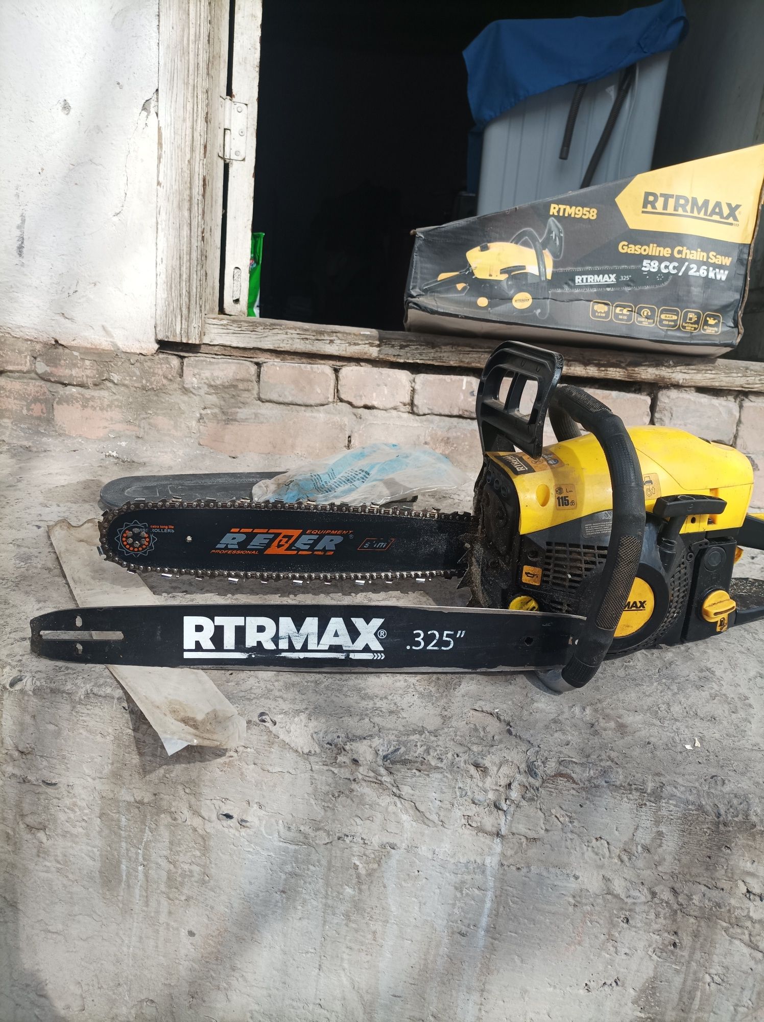 RTRMAX BENZOPILA orginal deyarli yangi tell qiling kelishamiz Qoʻqonda