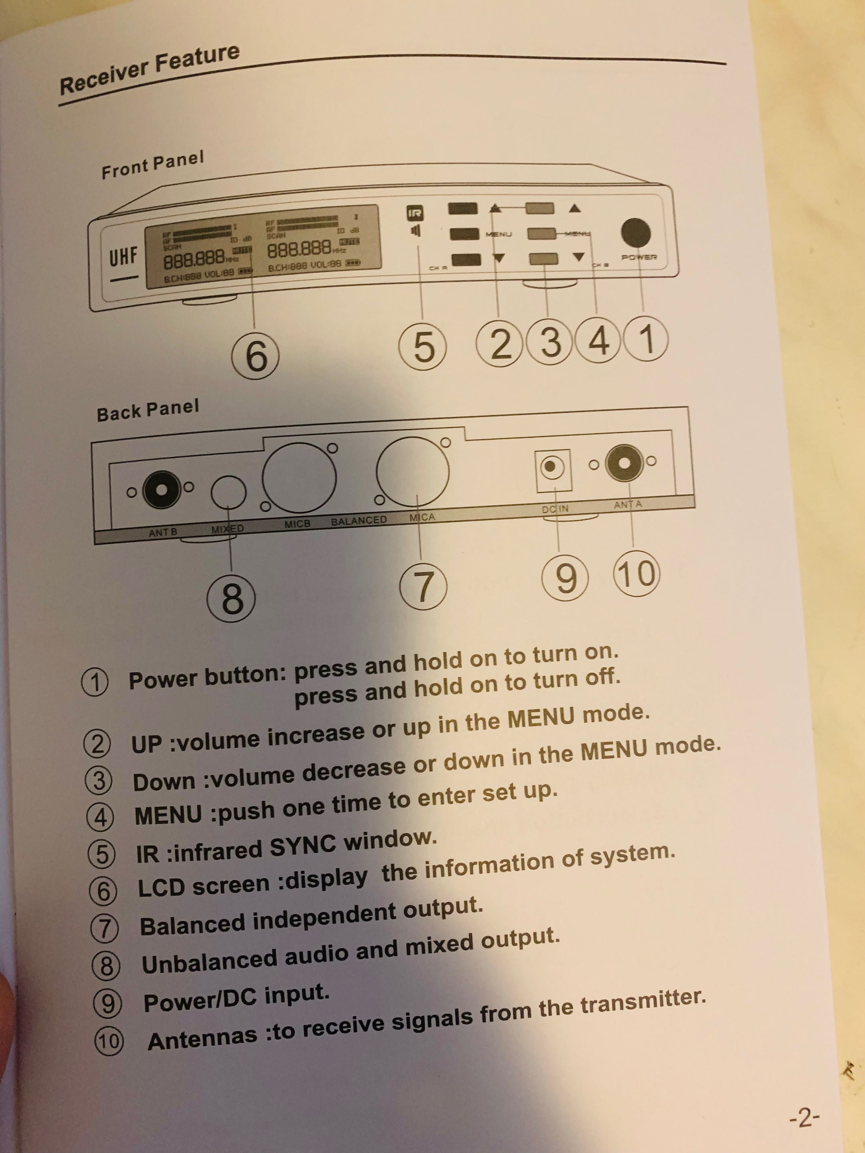 Eyk microphone system