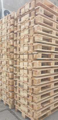 Vând paleti lemn refolosite euro și non euro