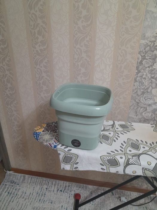Складная мини стиральная машина.