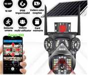 Camera duala 8 Mp zoom 10X conexiune Wifi Rj(cablu) ICSEE+ card 64 Gb