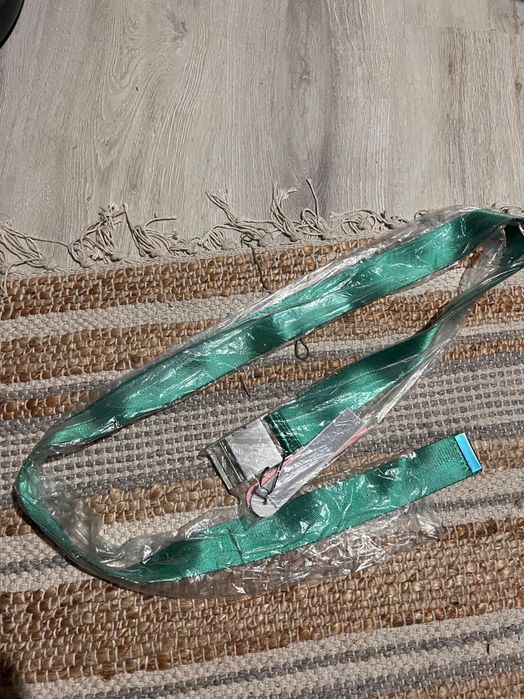 Curea nouă reglabilă verde 125 cm