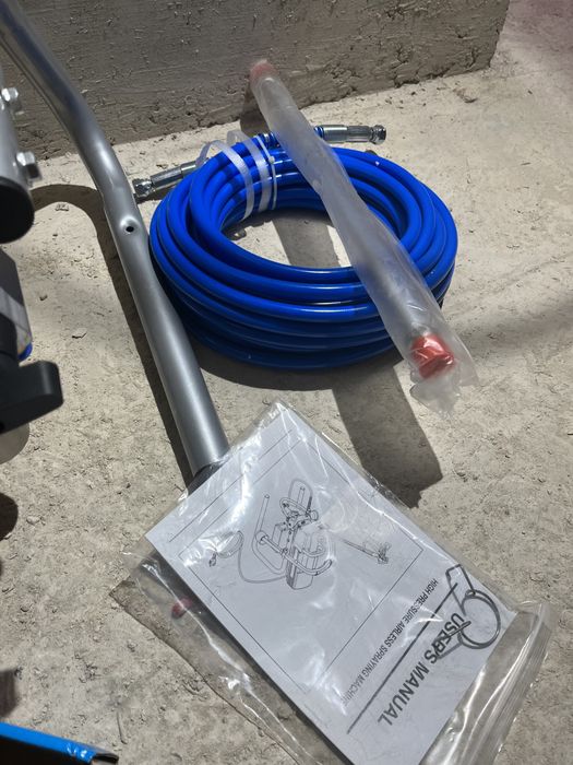 Pompa airless zugravit vopsit pistol furtun diuza 220v 3.2L/min wagner