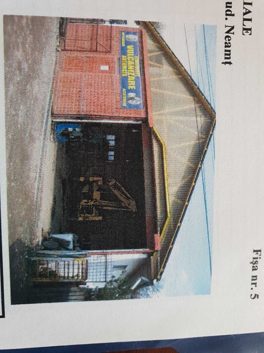 Inchiriez/vand spatiu amenajat SERVICE RAPID, DN 15, SAVINESTI, Neamt