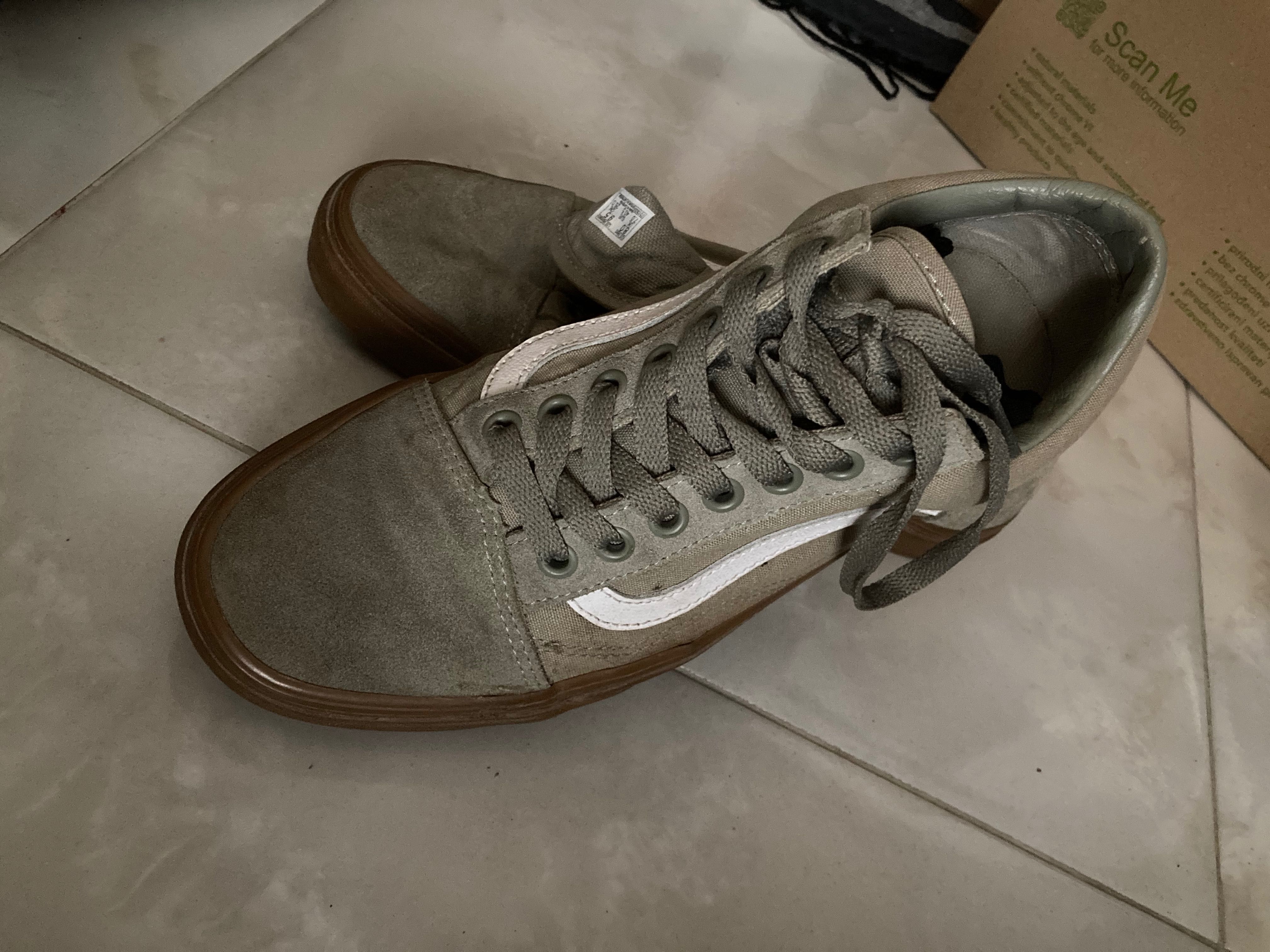 Vans Old Scool Gum sole Velour