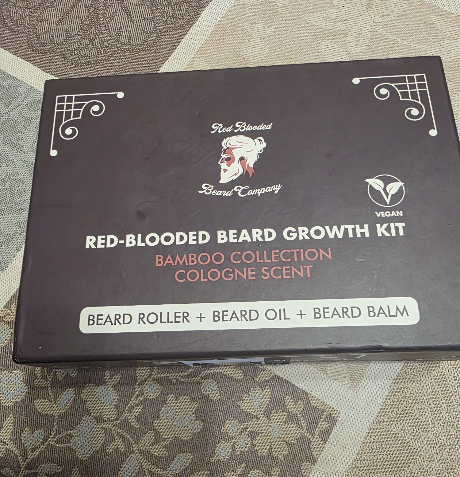 Комплект за разстеж на брада Red -Blooded