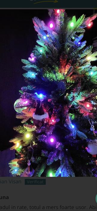 Brad Twinkly cu instalatie smart