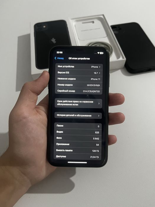 iPhone 11 128гб 100% в отличном состоянии