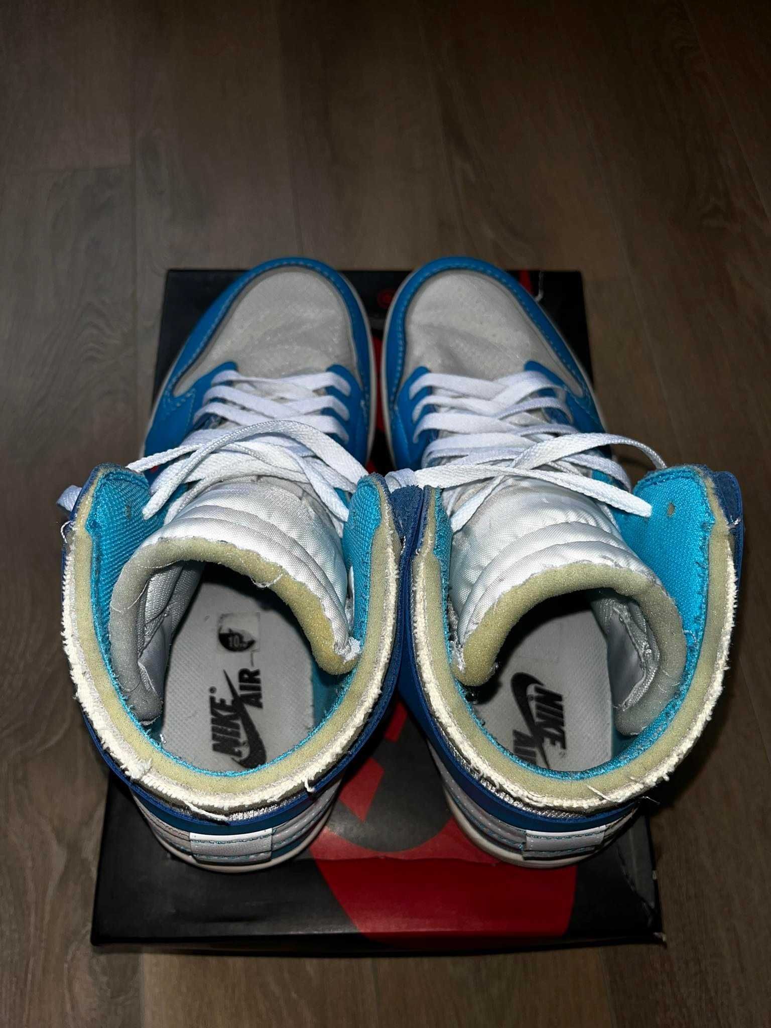 Nike Air Jordan 1 x Off White University Blue - Chicago