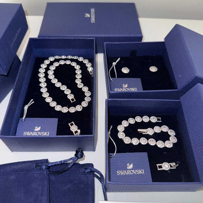 Set Swarovski Angelic, Colier/Bratara/Cercei - Silver